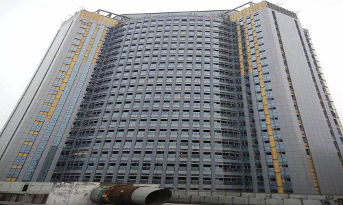 三峽大學仁和醫院輕質隔墻飾面裝修完成